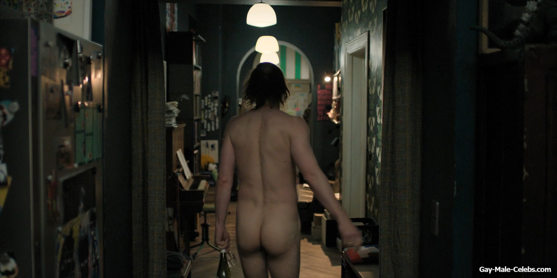 Lars Eidinger Frontal Nude in The Light