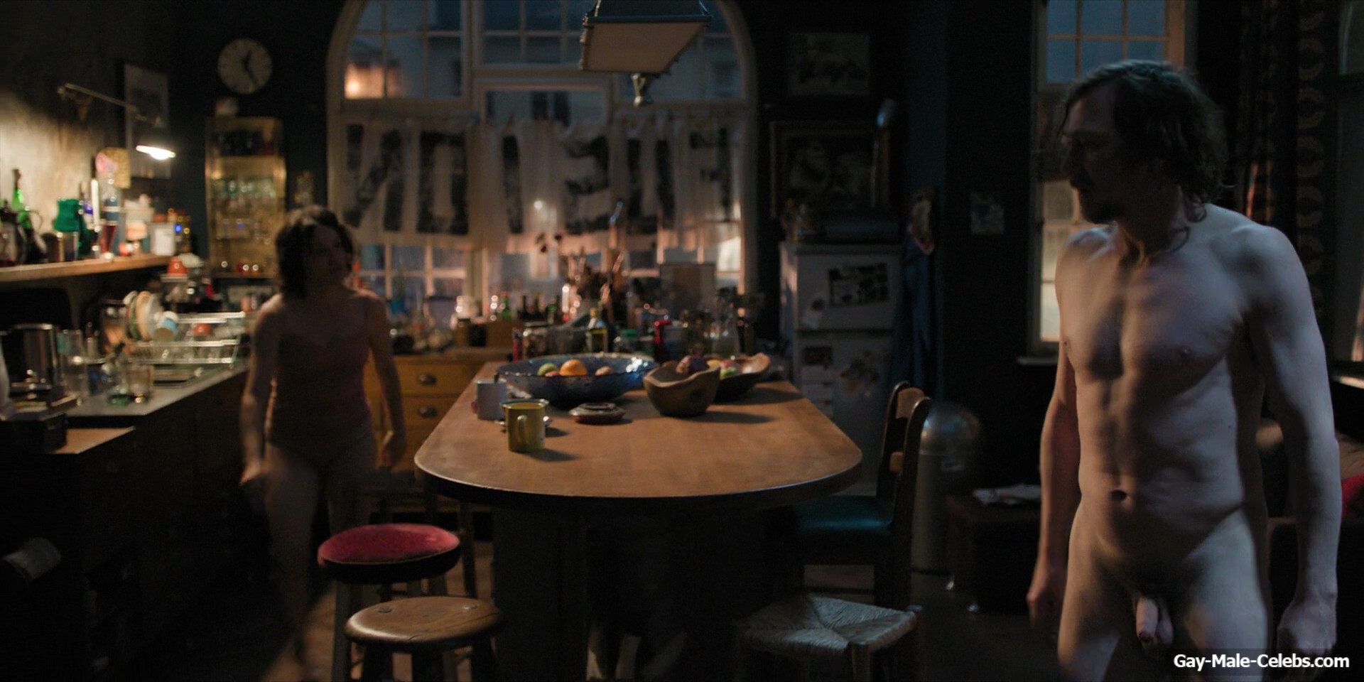 Lars Eidinger Frontal Nude in The Light