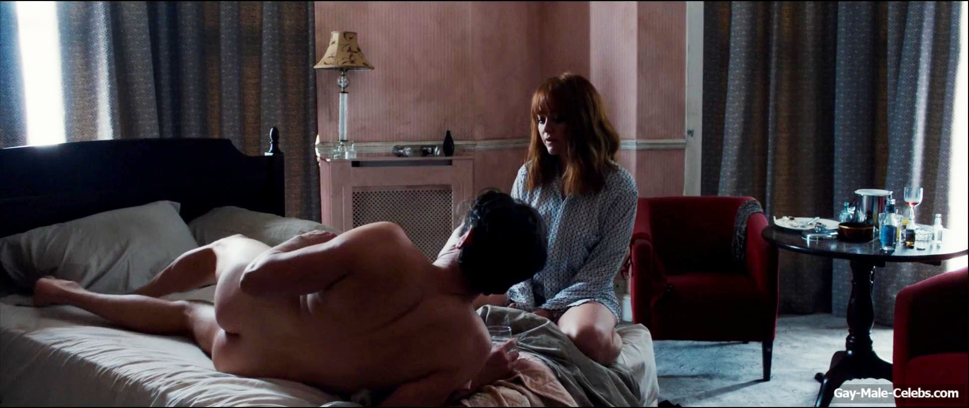 Matt Smith nude in The Death of Bunny Monro