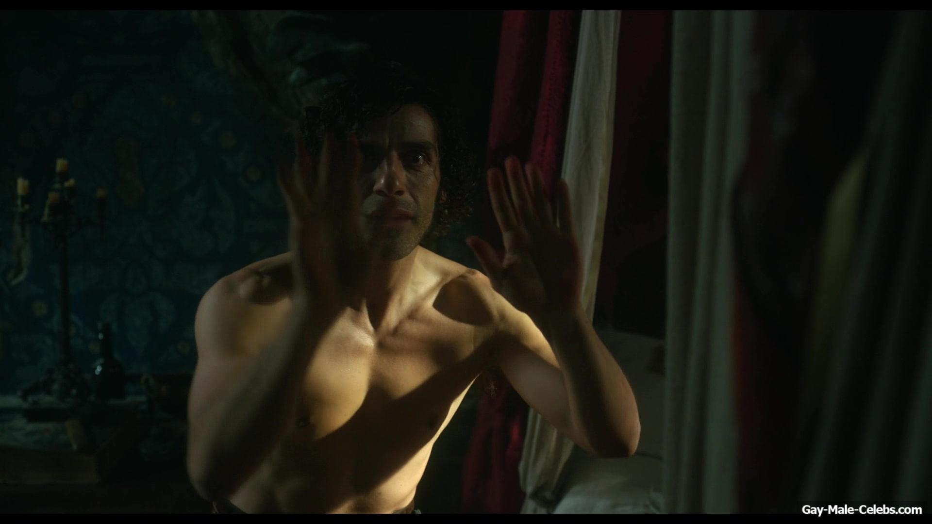 Oscar Isaac nude in Frankenstein