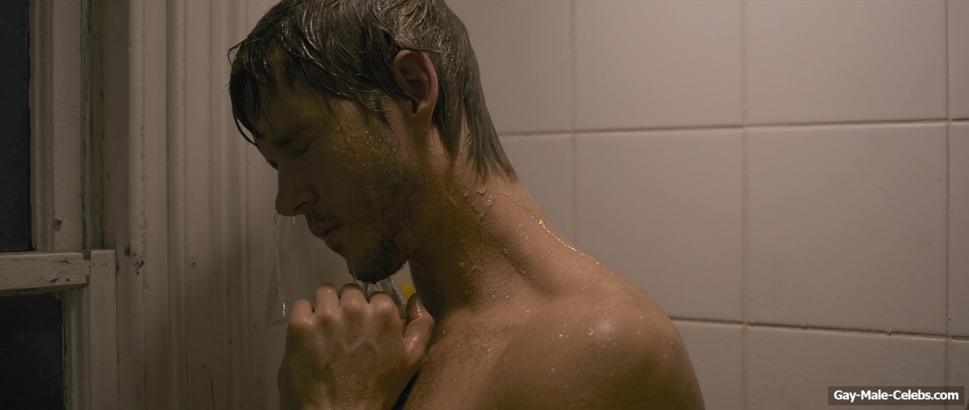 Ryan Kwanten nude in shower