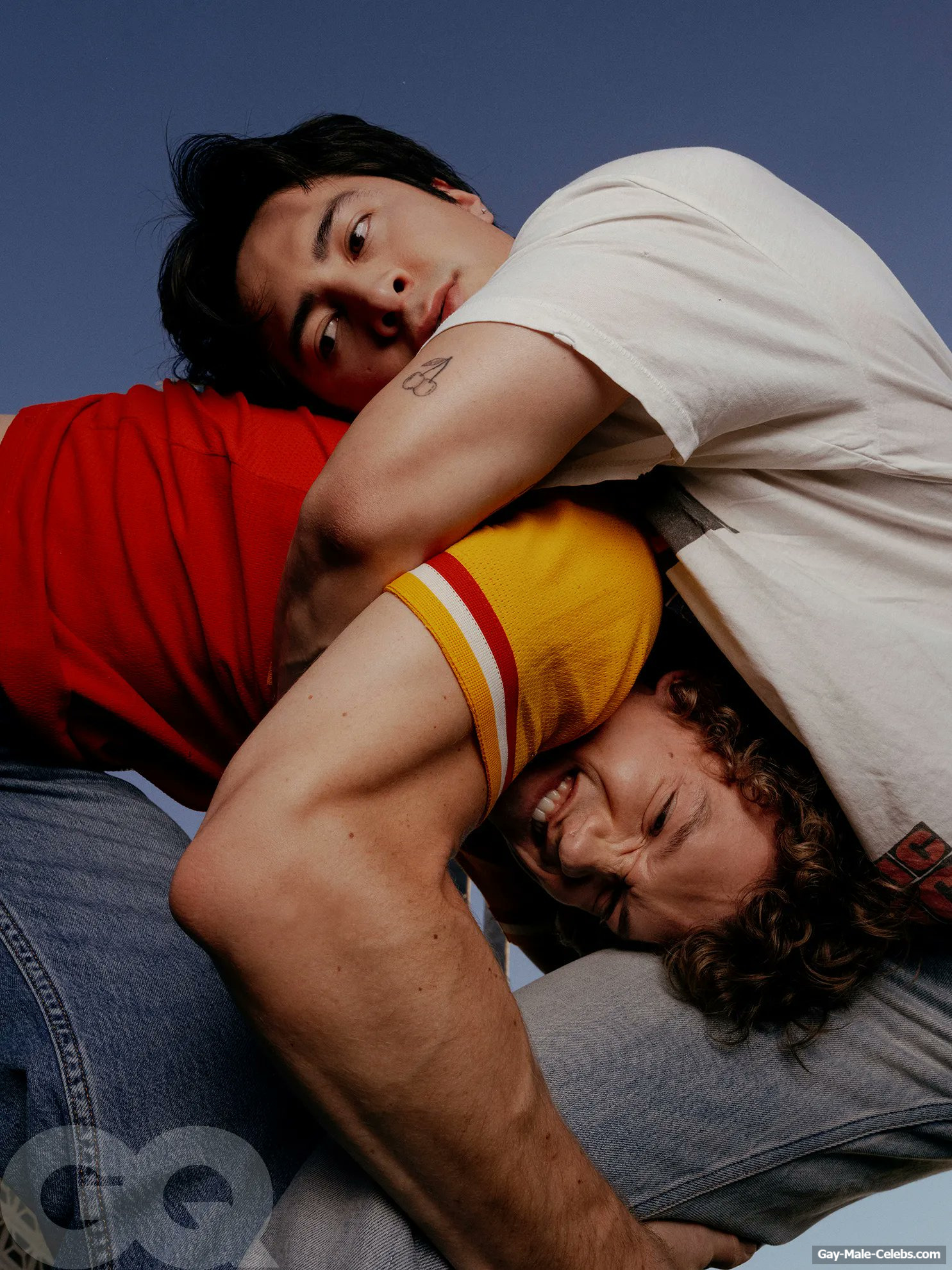 Hudson Williams and Connor Storrie nude for GQ