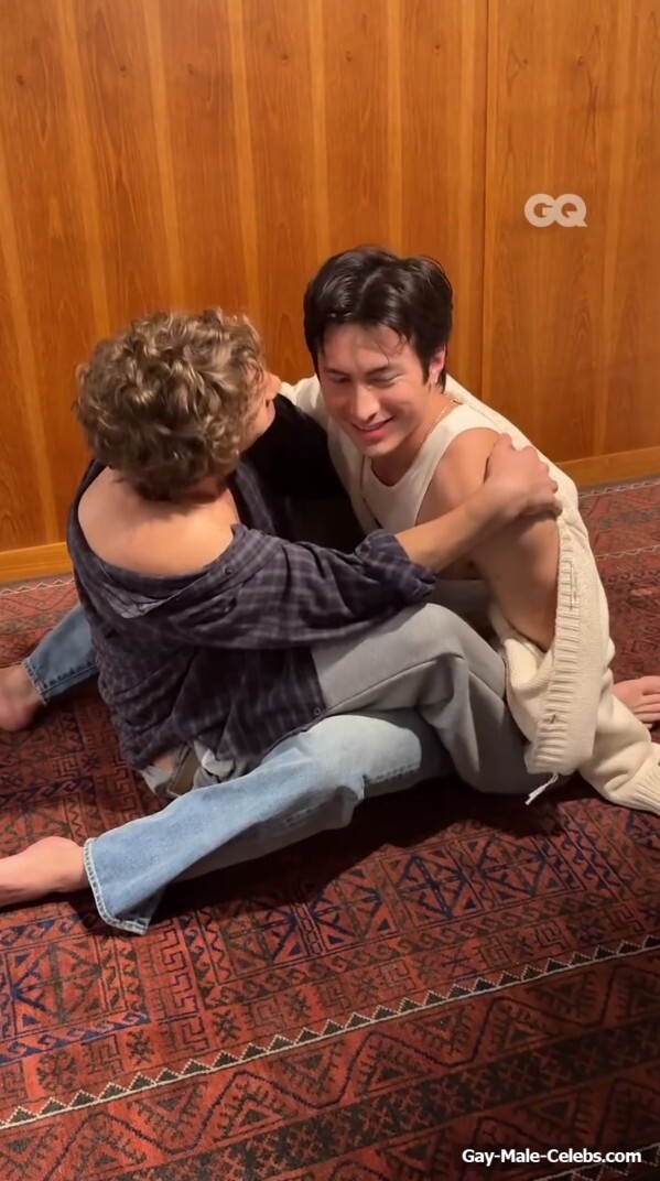 Hudson Williams and Connor Storrie naked for GQ