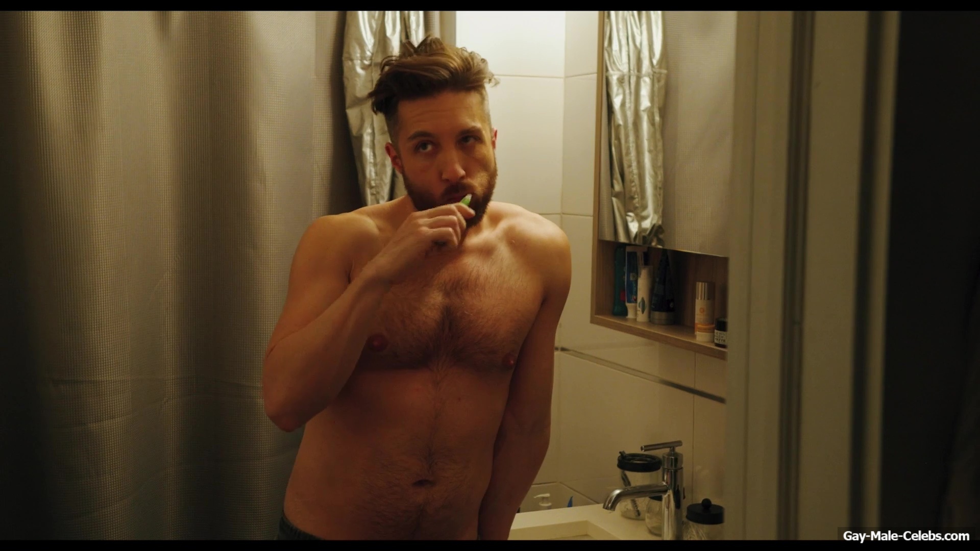 Jack Tracy shirtless