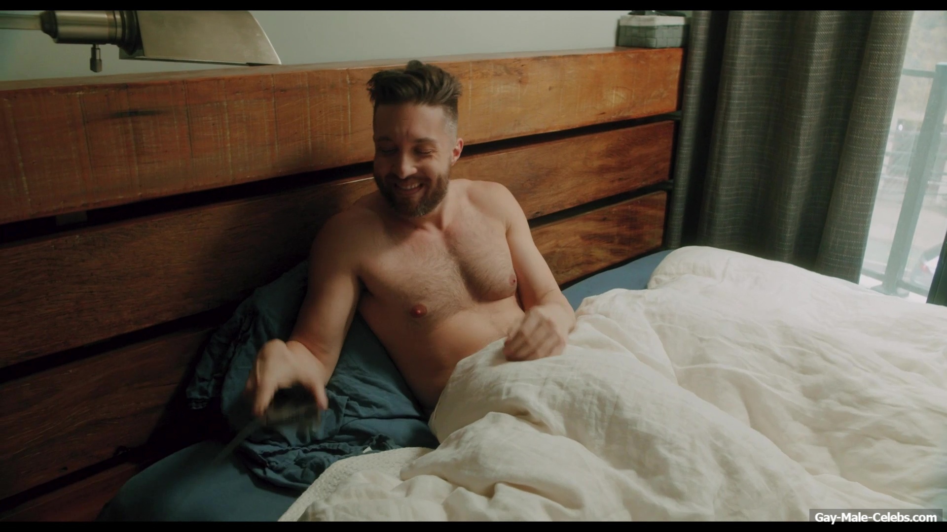 Jack Tracy shirtless