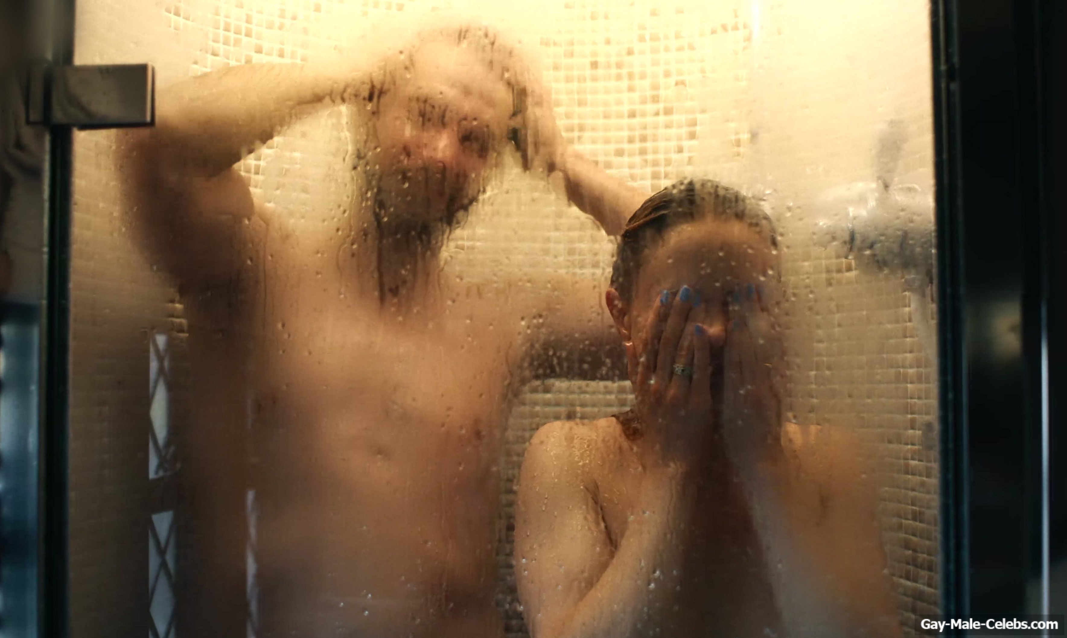 James McAvoy in shower