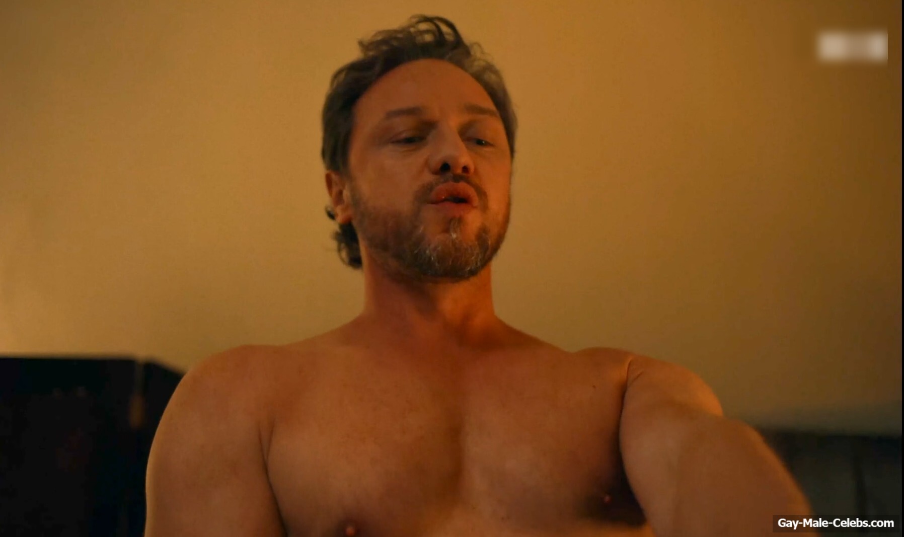 James McAvoy jerk off in Pose