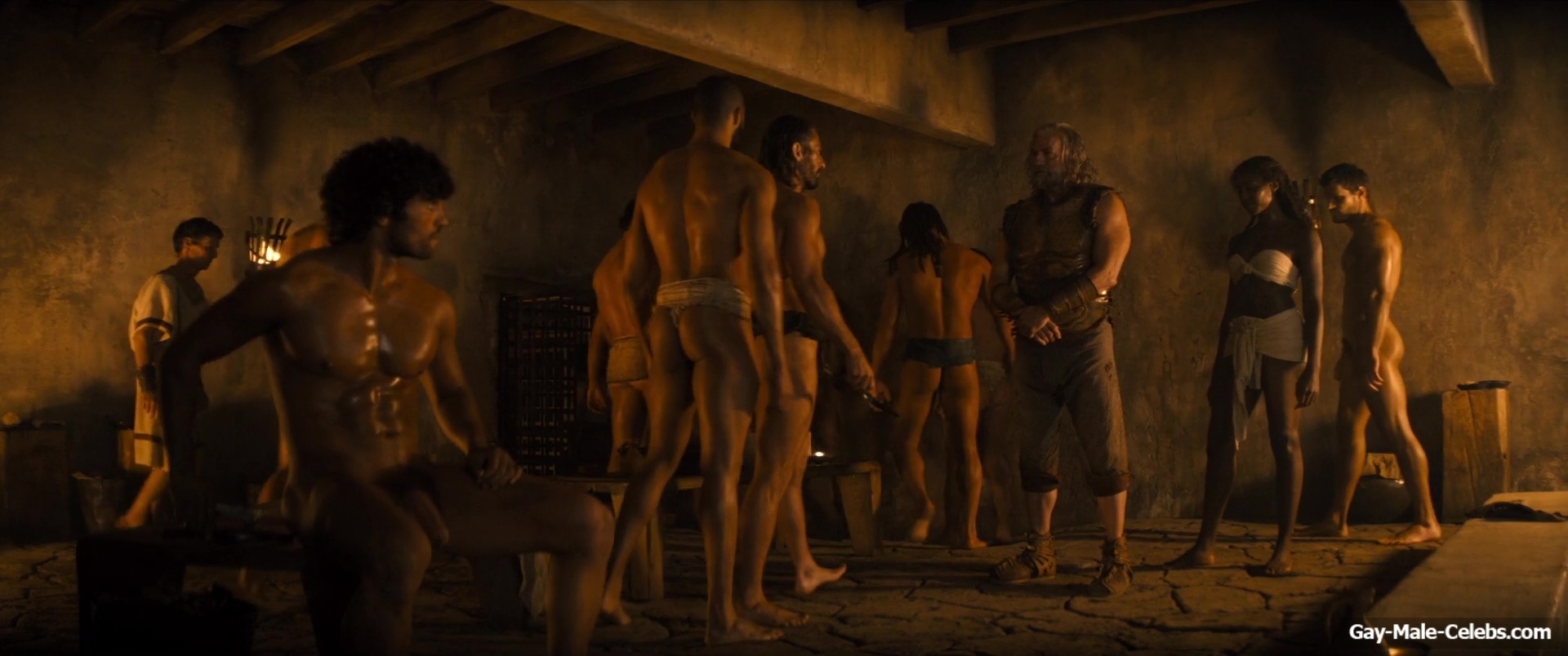 Jordi Webber Nude Penis & Sex Scenes In Spartacus: House Of Ashur
