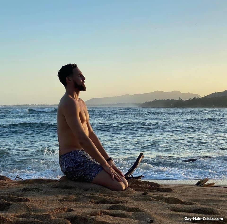 Klay Thompson Nude Naughty Hairy Pubis Photos