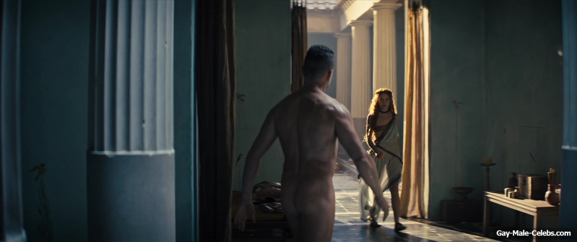 Nick E Tarabay naked in Spartacus House Of Ashur