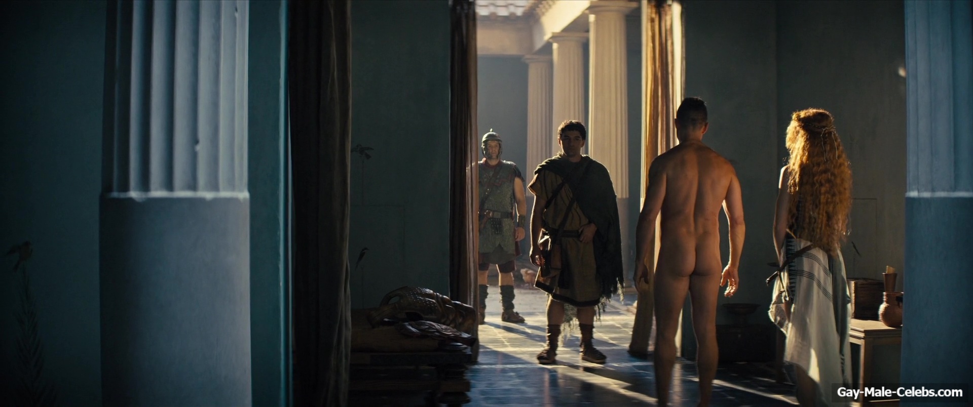 Nick E Tarabay naked in Spartacus House Of Ashur