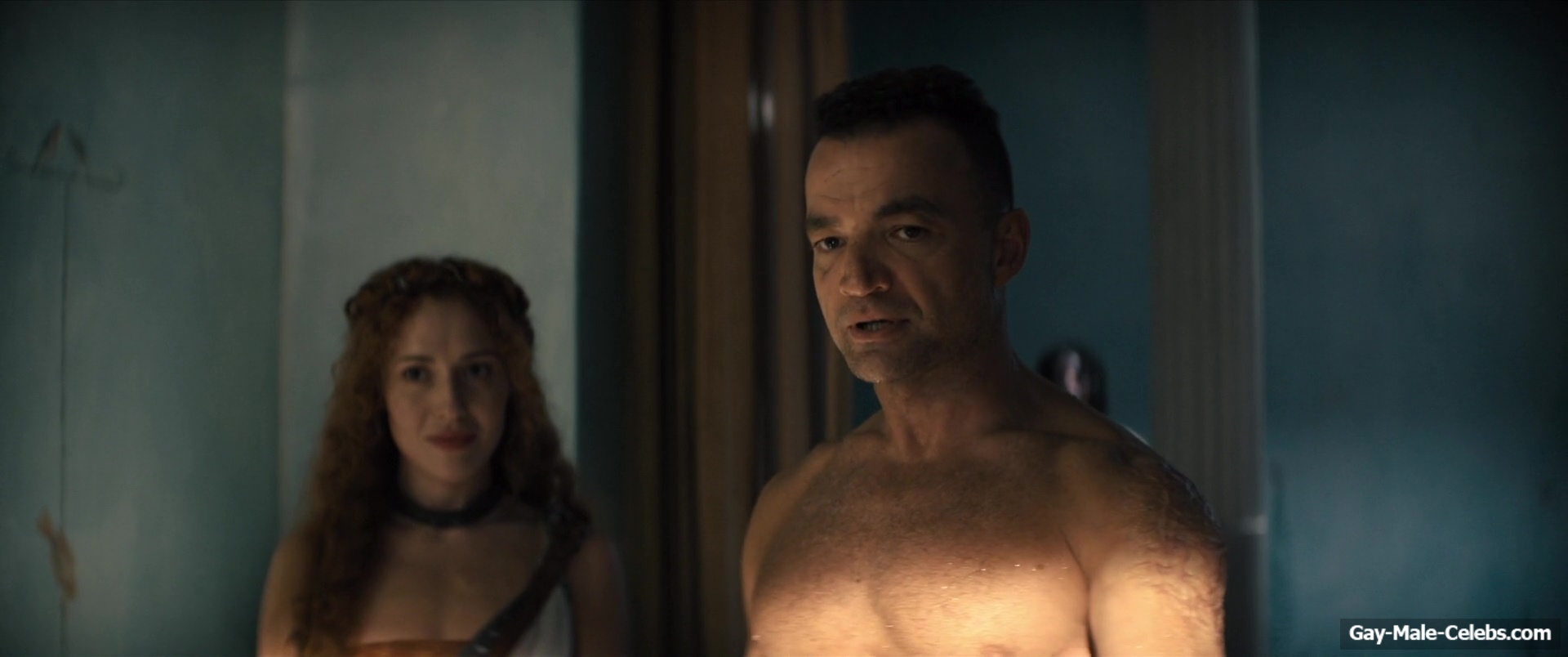 Nick E Tarabay naked in Spartacus House Of Ashur