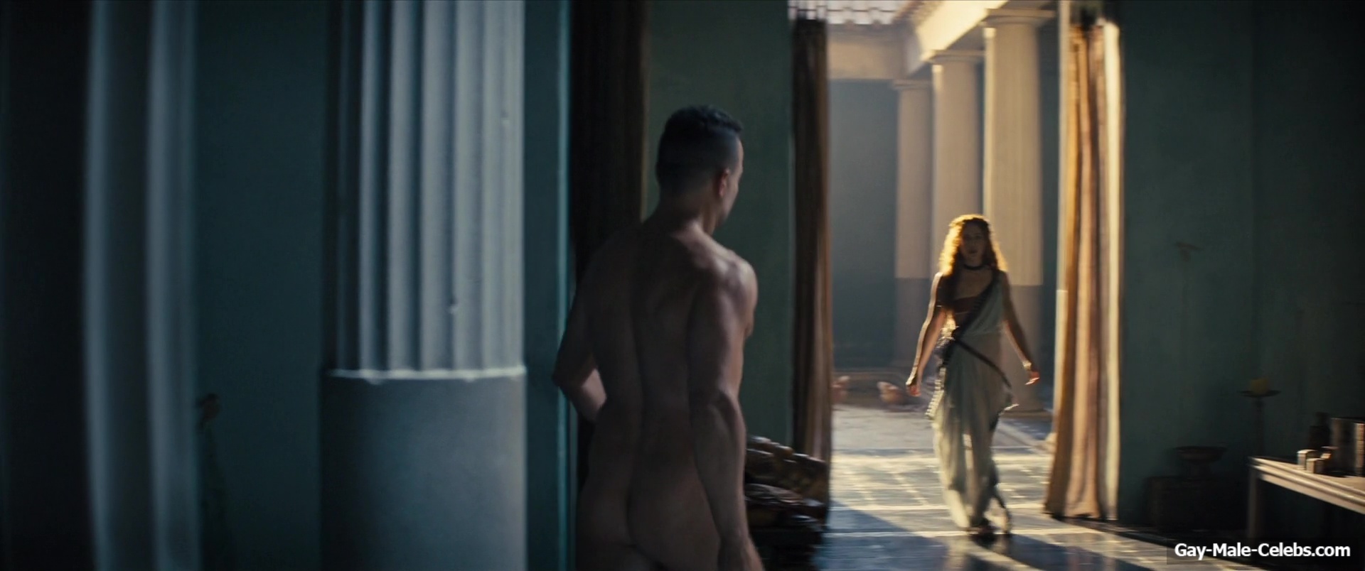 Nick E Tarabay naked in Spartacus House Of Ashur