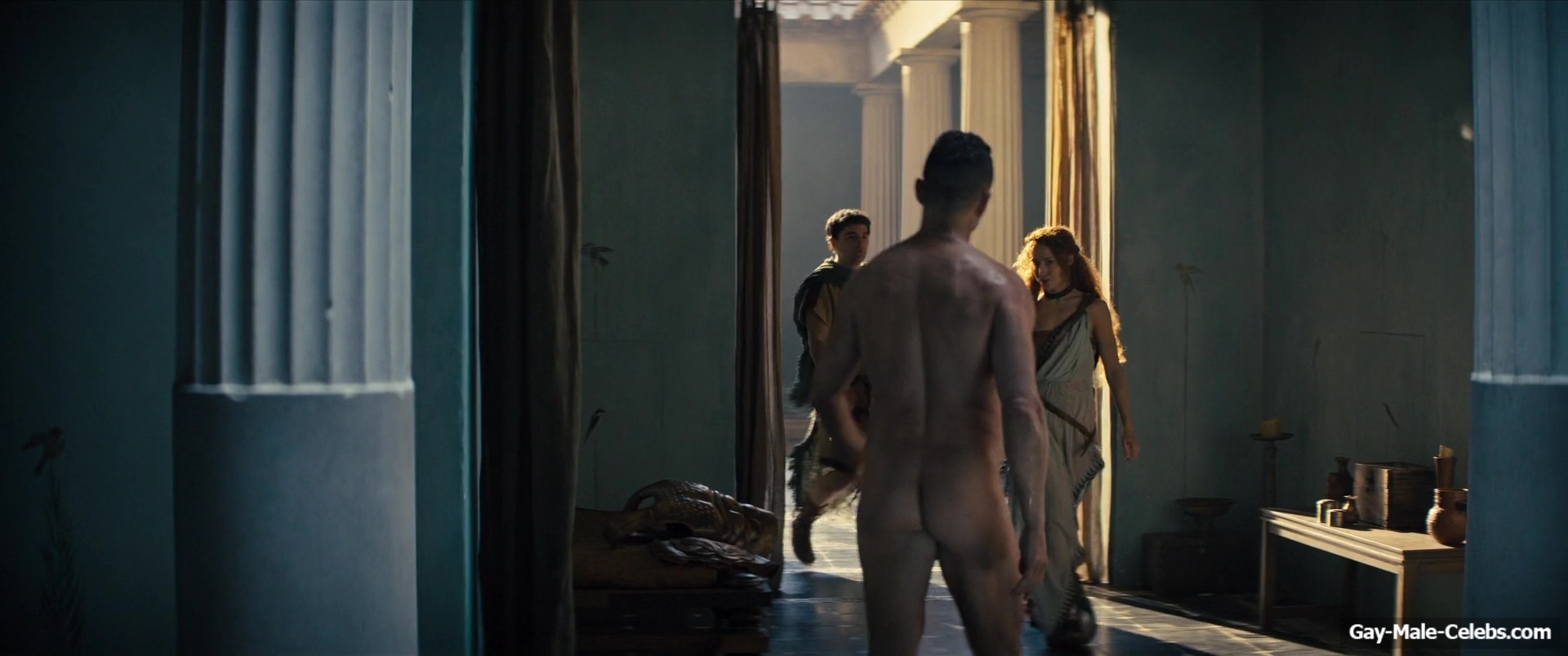 Nick E Tarabay naked in Spartacus House Of Ashur