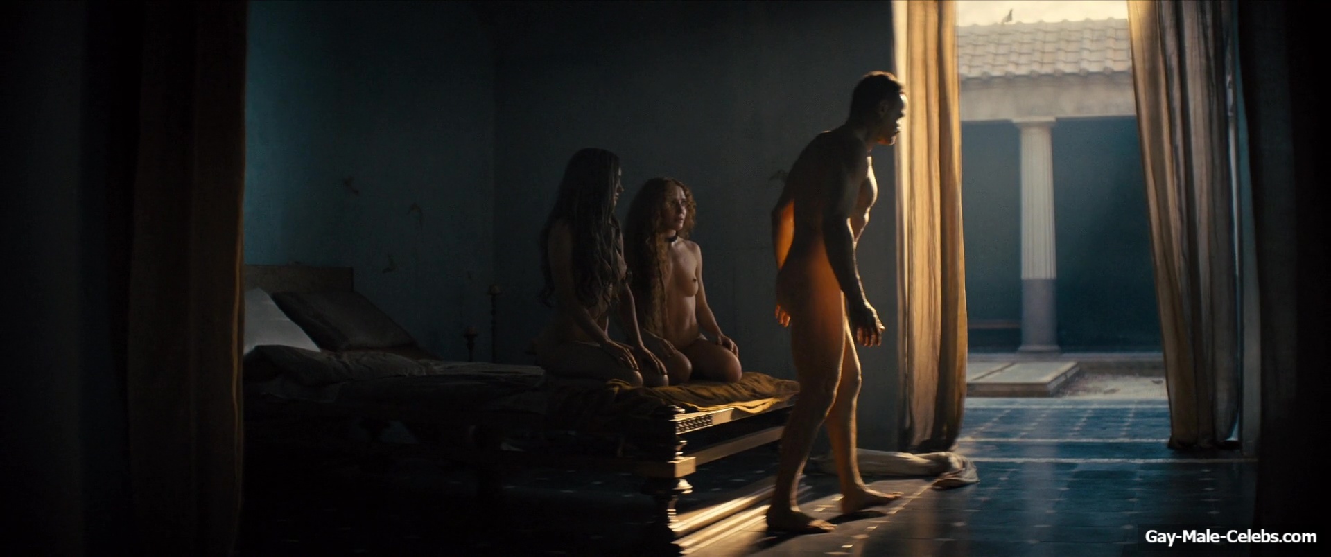 Nick E Tarabay nude in Spartacus House Of Ashur