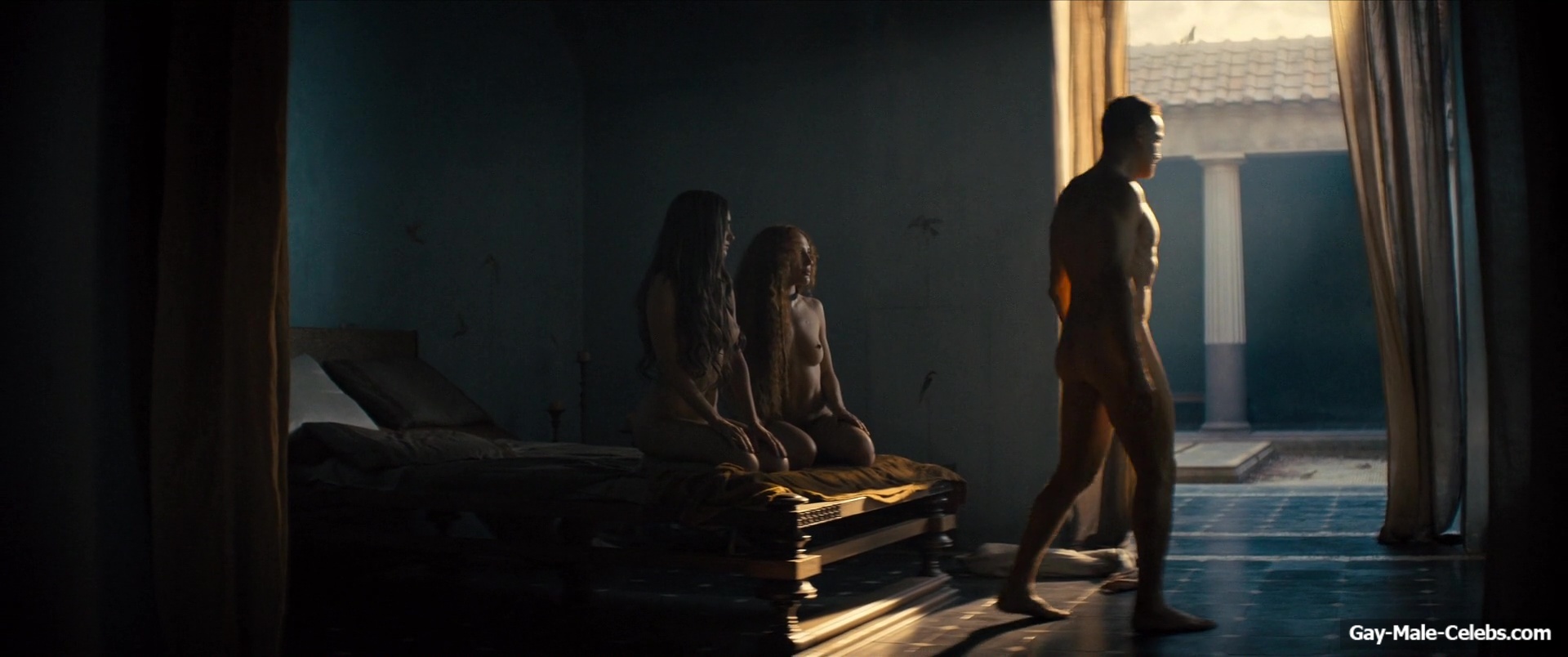Nick E Tarabay nude in Spartacus House Of Ashur