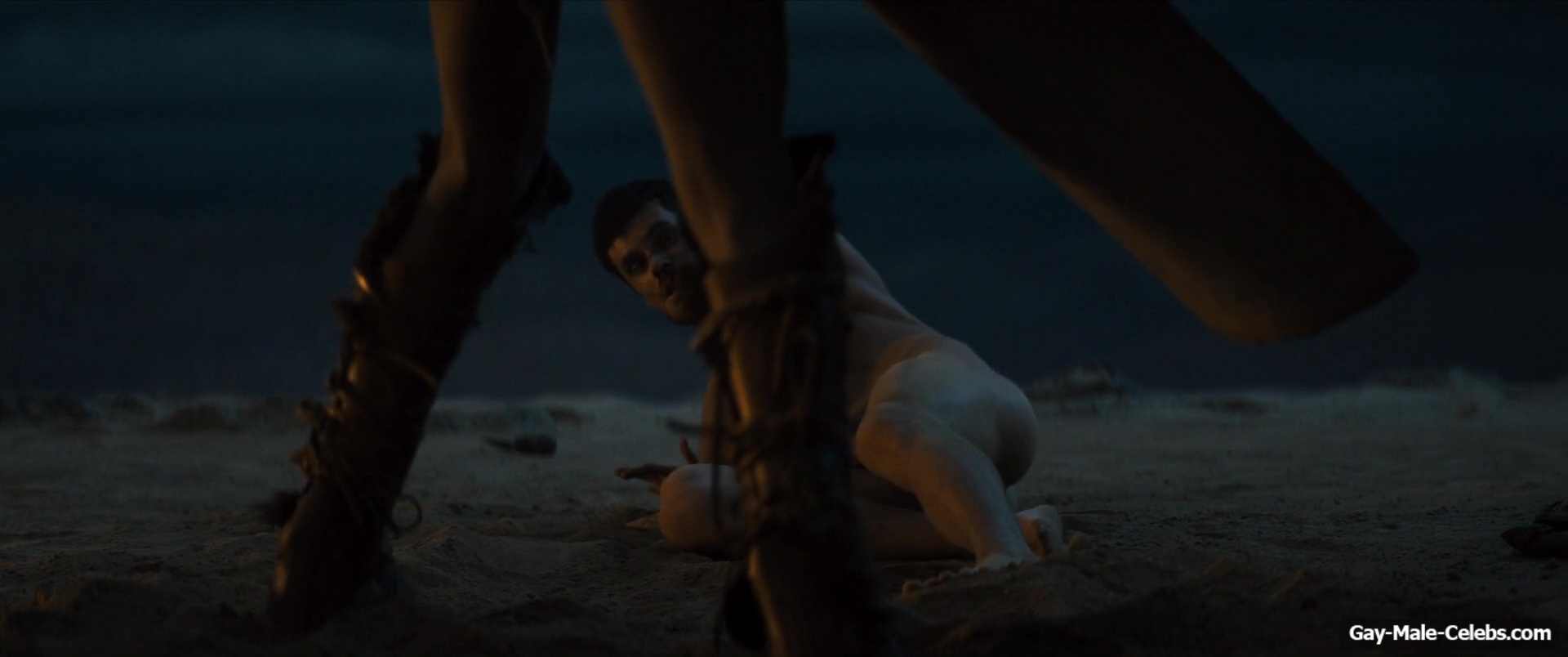 Stephen Madsen Exposed Huge Cock In Spartacus: House Of Ashur