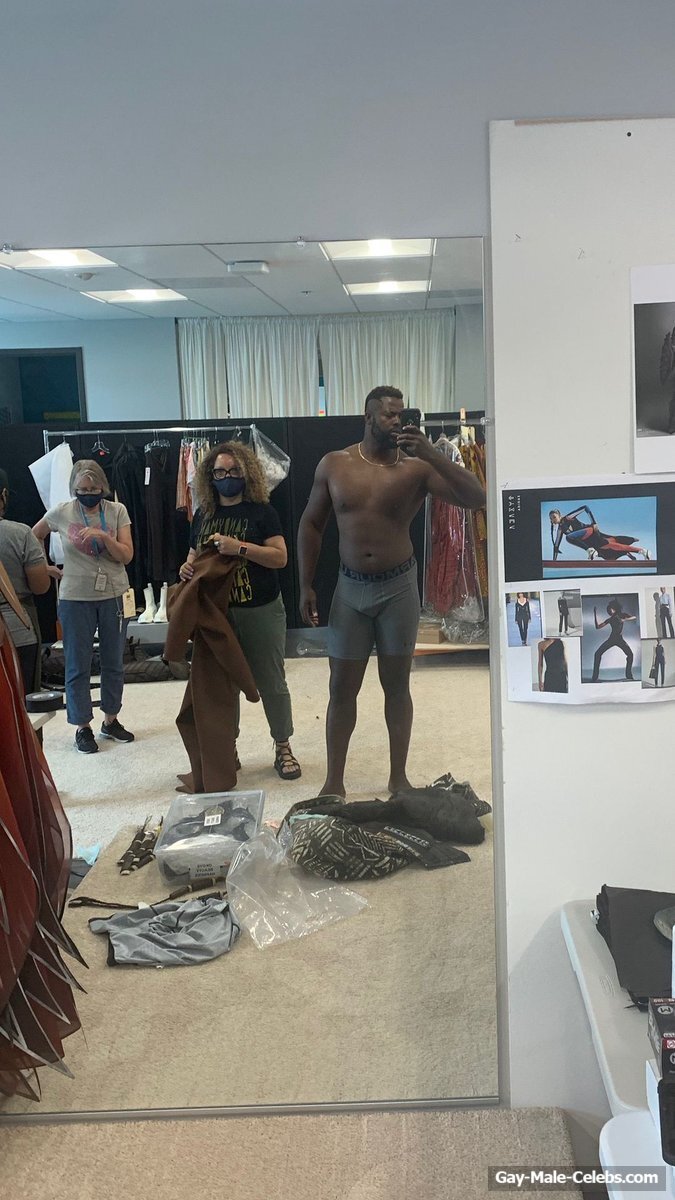 Winston Duke dick bulge