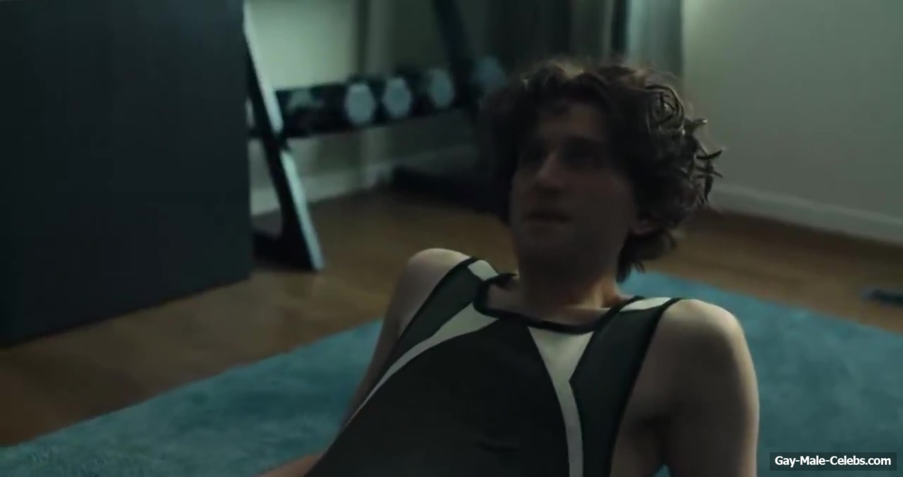 Alexander Skarsgard and Harry Melling gay sex in Pillion