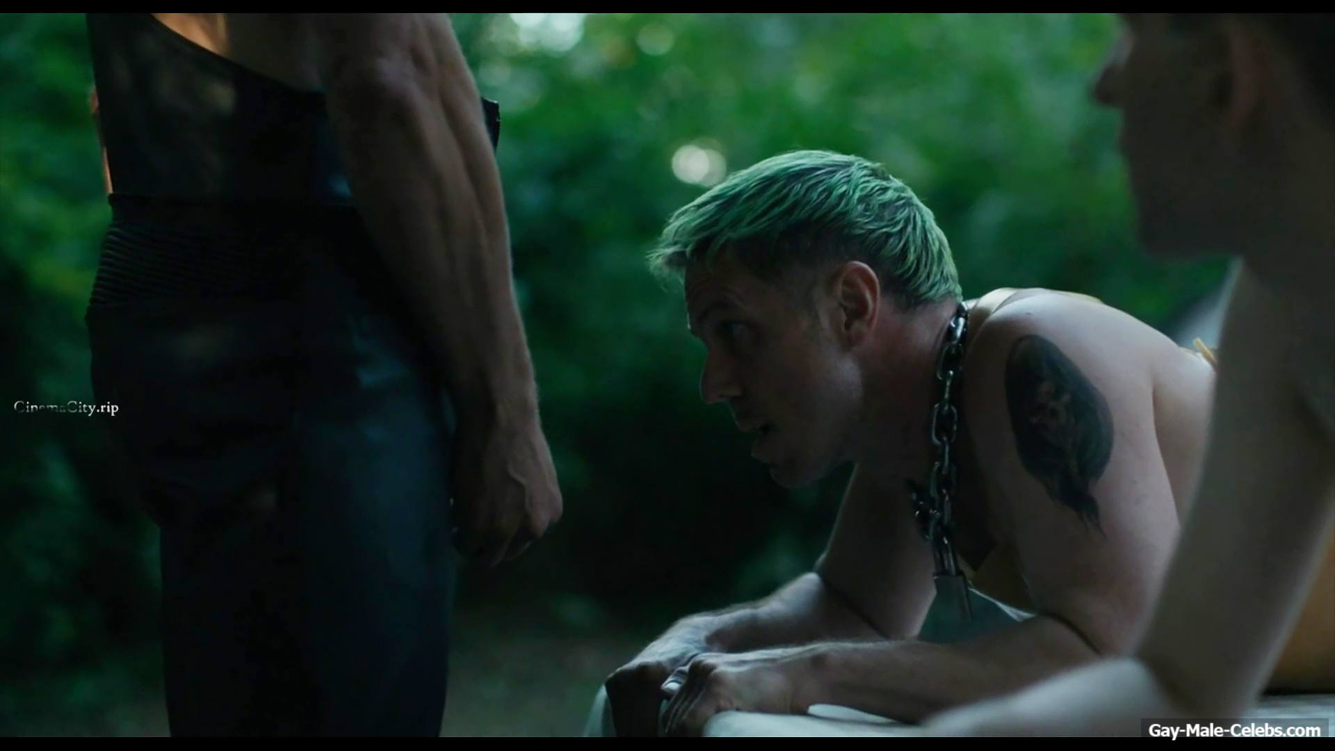 Alexander Skarsgrd and Harry Melling Nude And Rough Gay Sex in Pillion