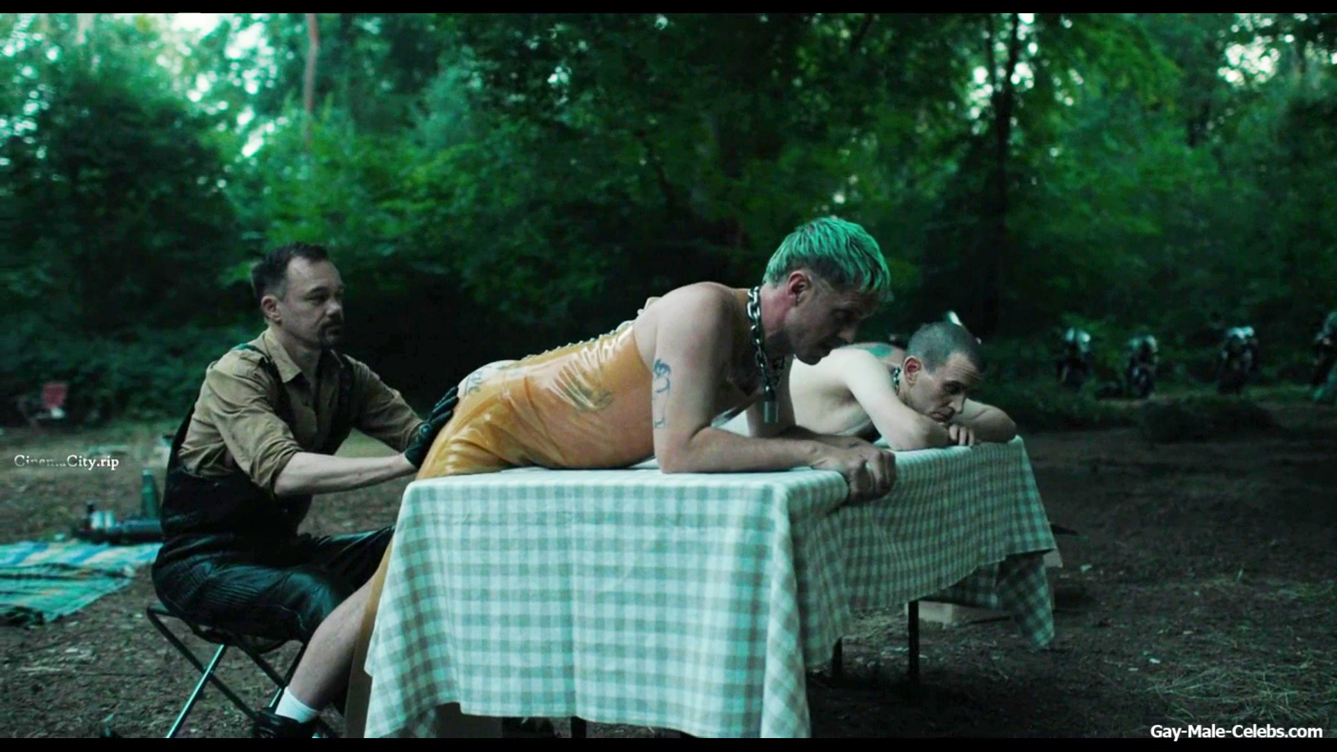 Alexander Skarsgrd and Harry Melling Nude And Rough Gay Sex in Pillion