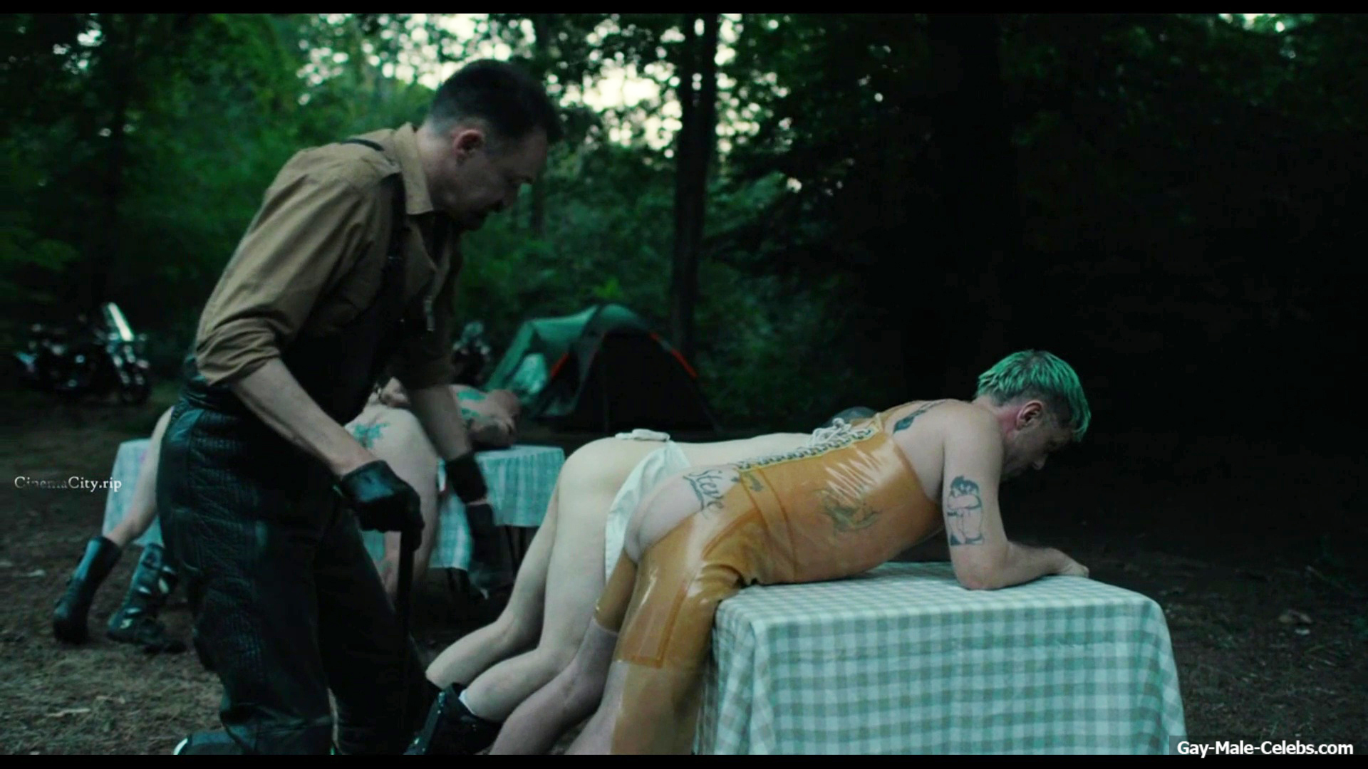 Alexander Skarsgrd and Harry Melling Nude And Rough Gay Sex in Pillion