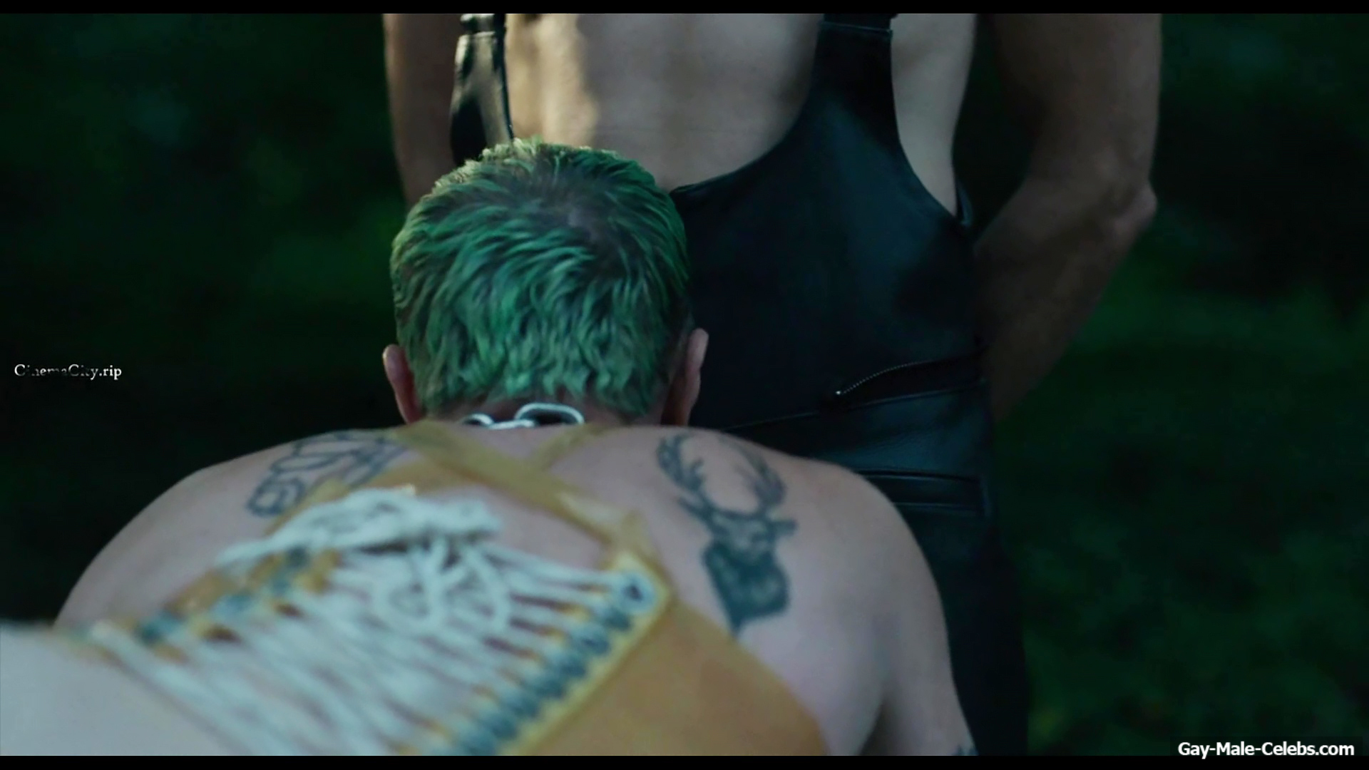 Alexander Skarsgrd and Harry Melling Nude And Rough Gay Sex in Pillion