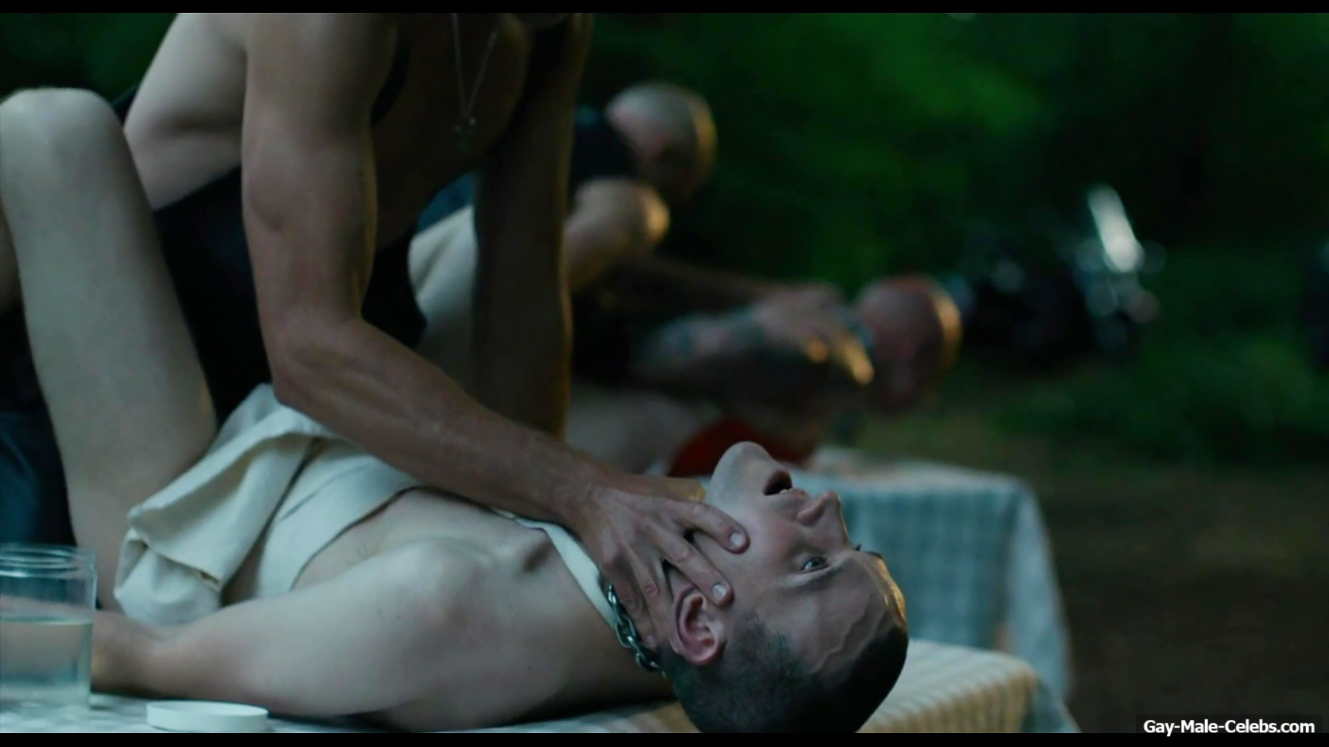 Alexander Skarsgrd and Harry Melling Nude And Rough Gay Sex in Pillion