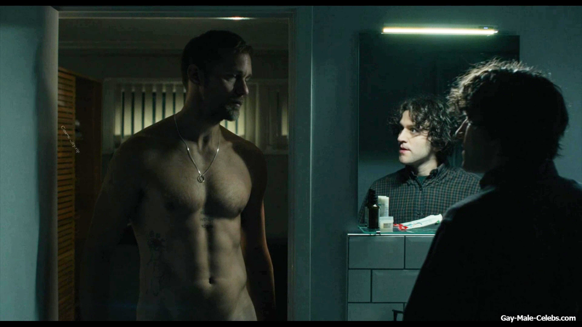 Alexander Skarsgrd Nude  Underwear Scenes in Pillion