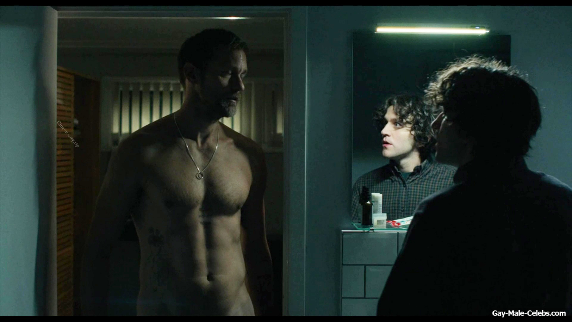 Alexander Skarsgrd Nude  Underwear Scenes in Pillion