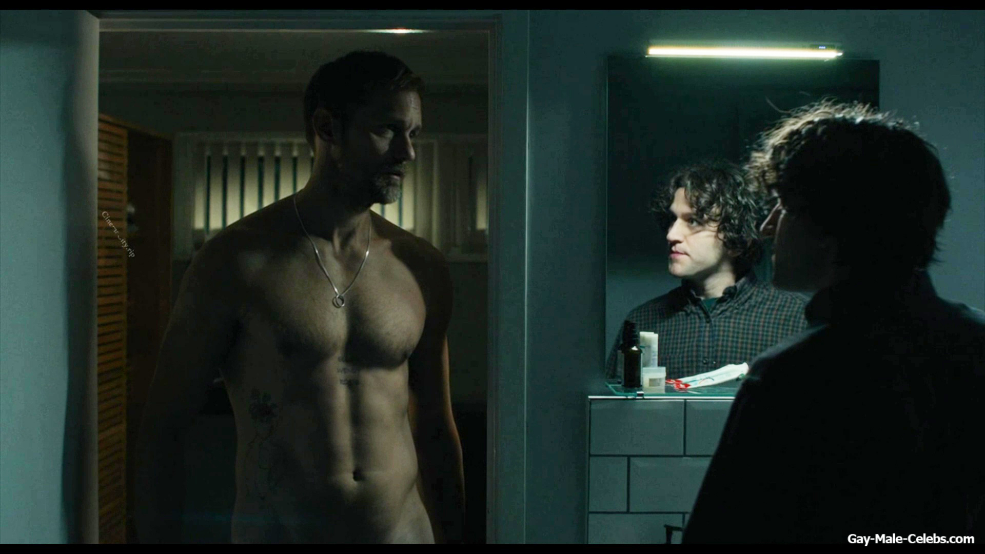 Alexander Skarsgrd Nude  Underwear Scenes in Pillion