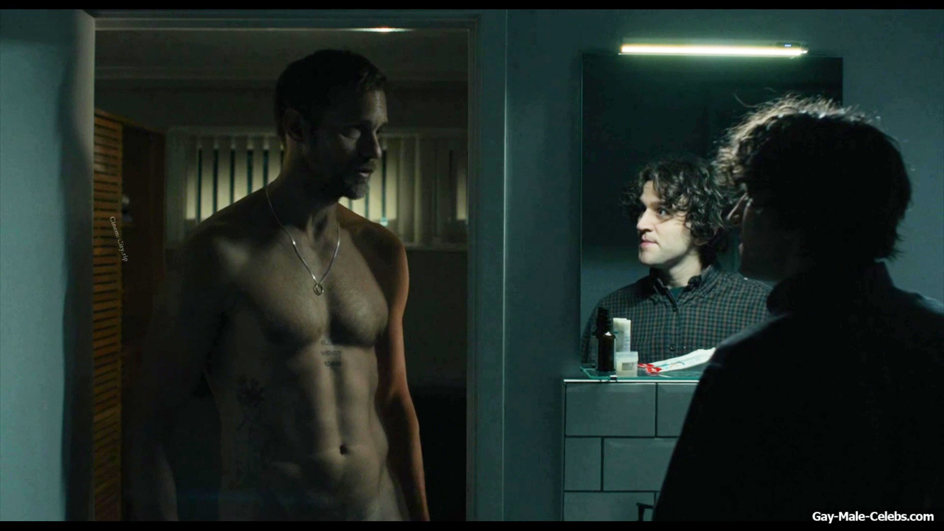 Alexander Skarsgrd Nude  Underwear Scenes in Pillion