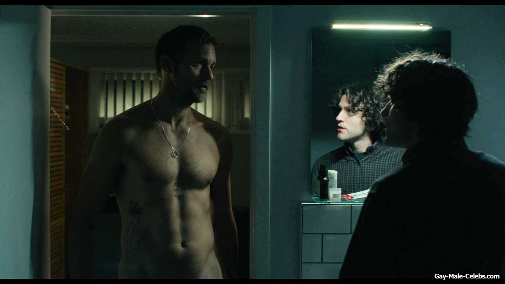 Alexander Skarsgrd Nude  Underwear Scenes in Pillion