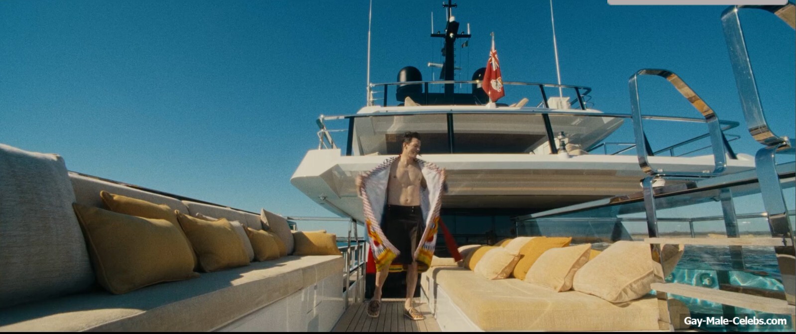 Ashton Kutcher Shirtless Bulge in The Beauty