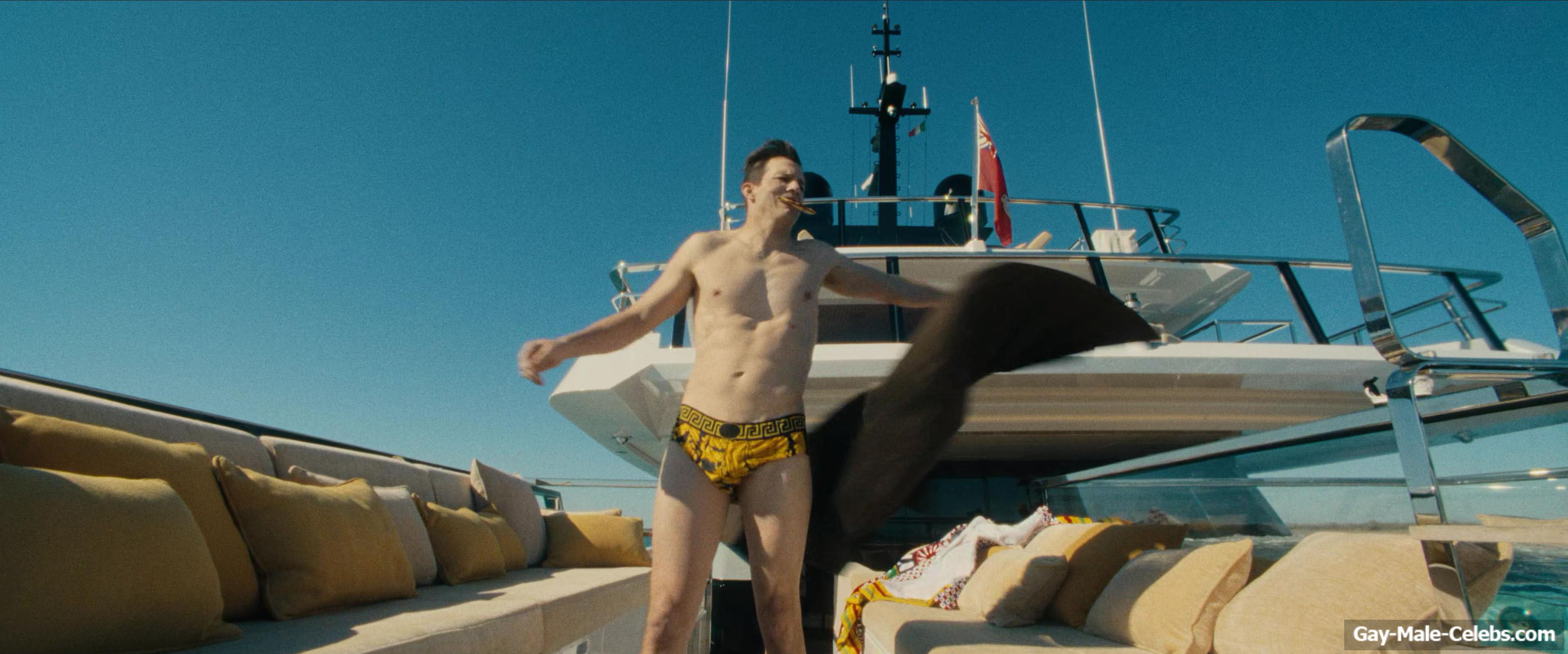 Ashton Kutcher Shirtless Bulge in The Beauty