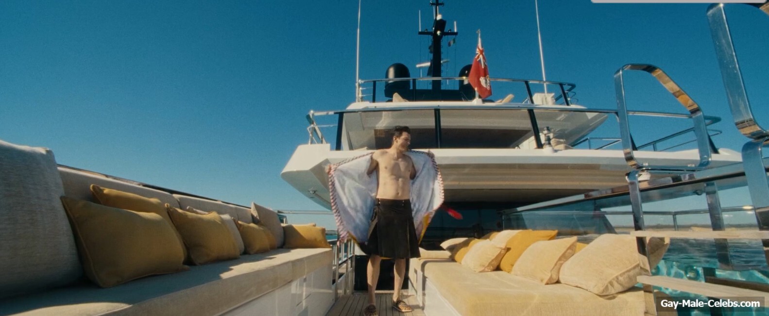 Ashton Kutcher Shirtless Bulge in The Beauty