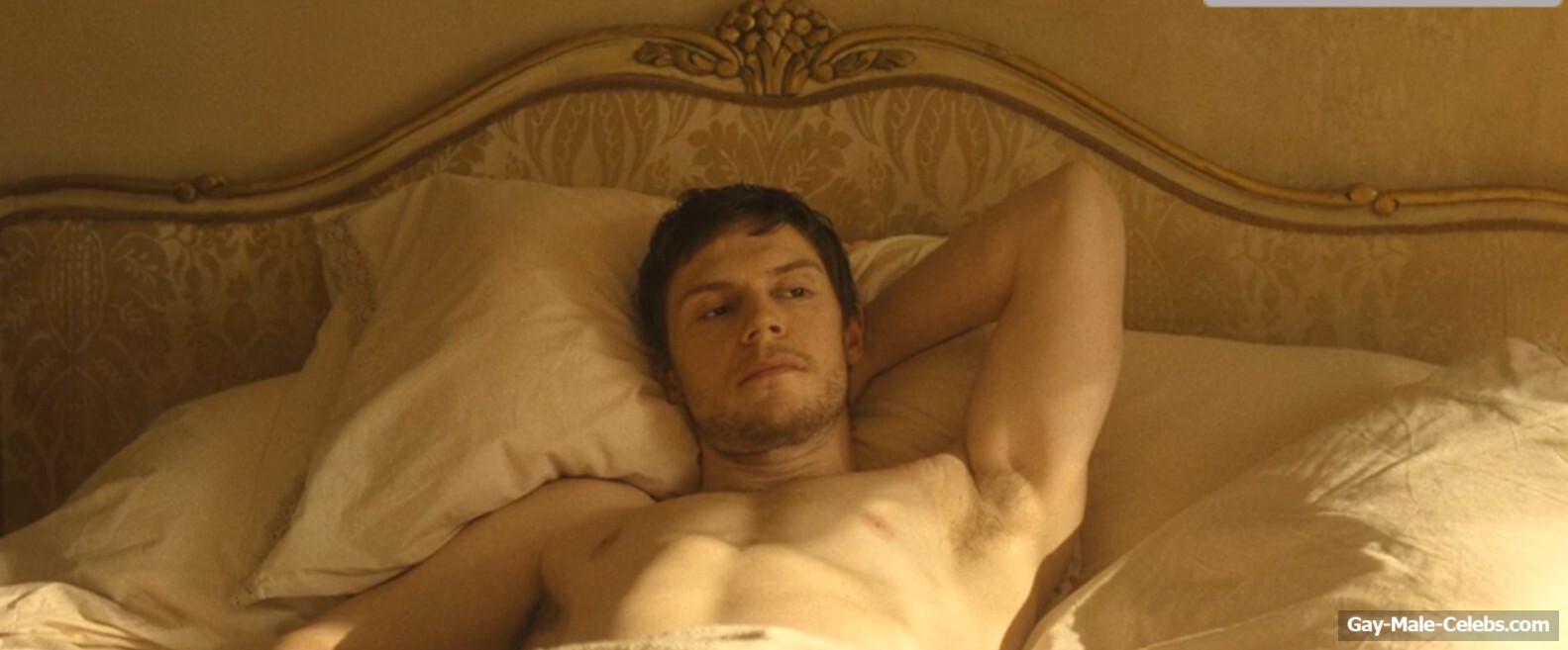 Evan Peters nude in The Beauty