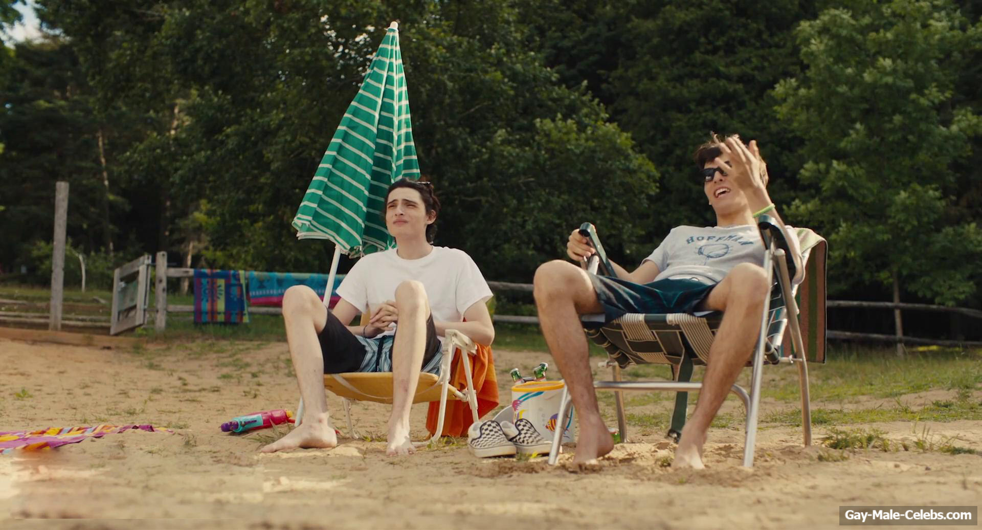 Finn Wolfhard nude in Hell Of A Summer