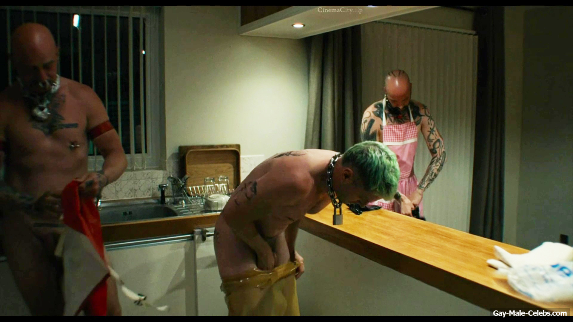 Jake Shears nude in Pillion