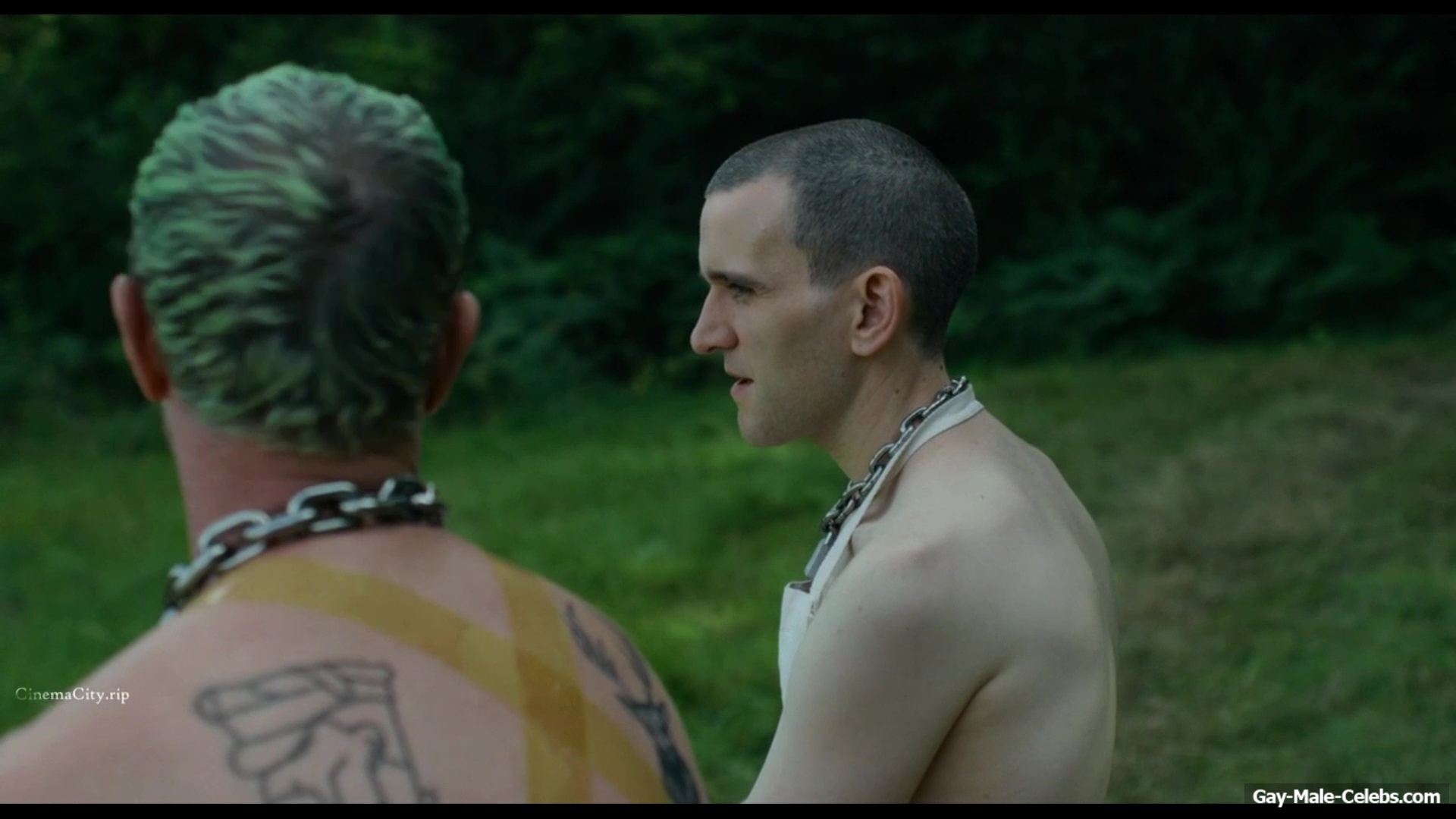 Jake Shears nude in Pillion