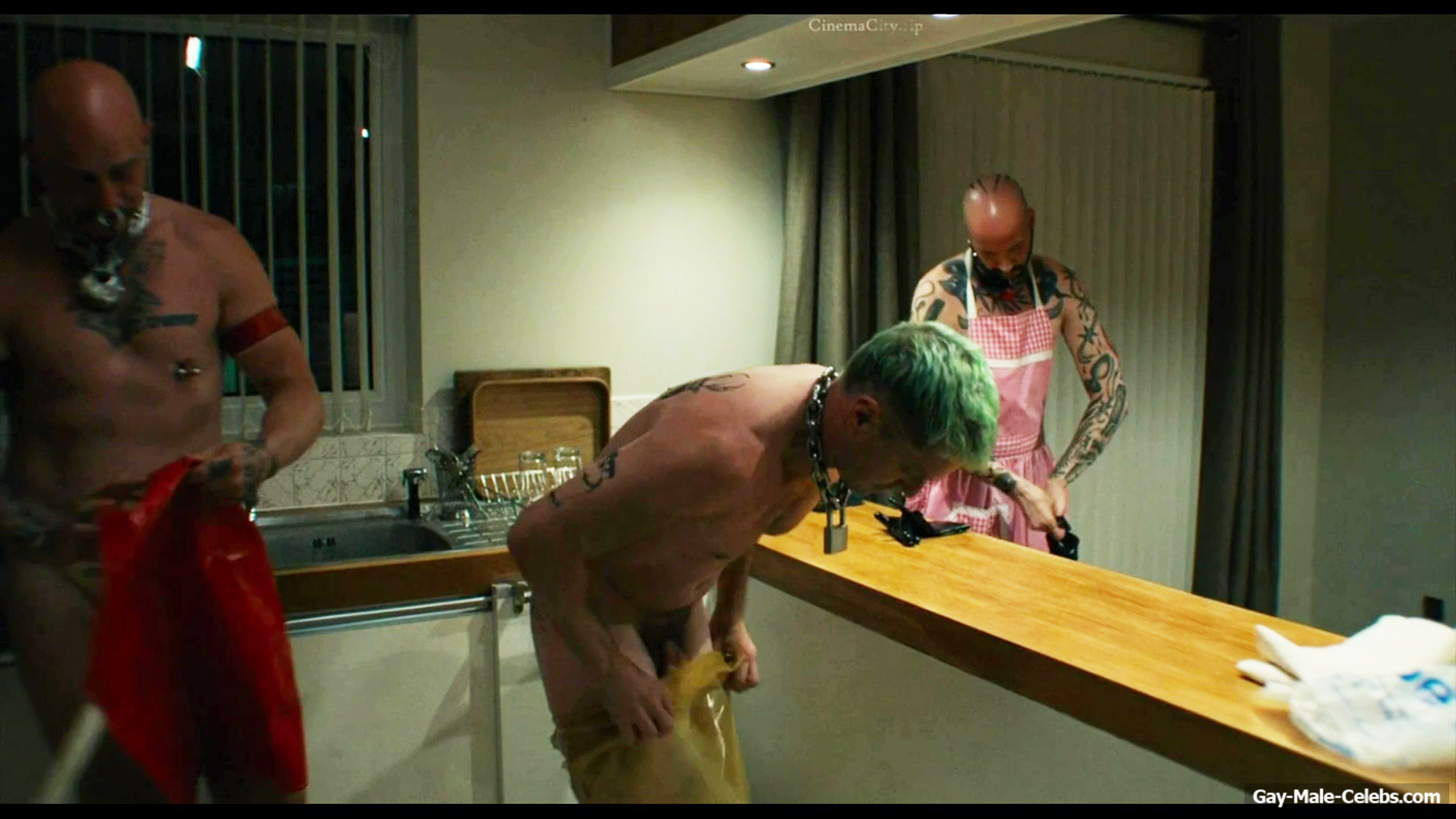 Jake Shears nude in Pillion