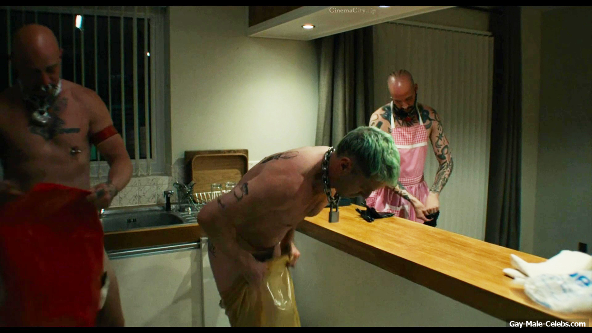 Jake Shears nude in Pillion