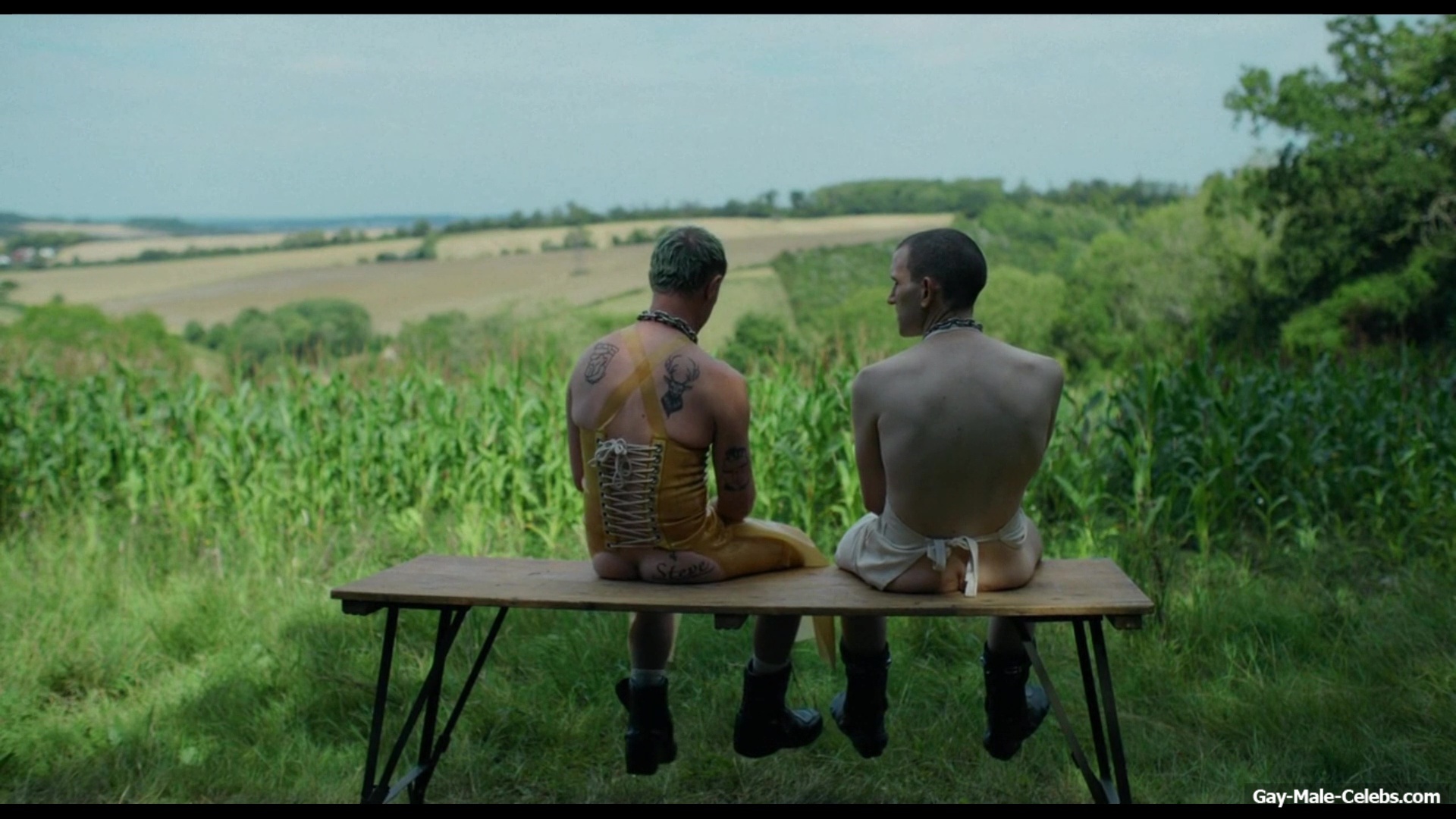 Jake Shears nude in Pillion