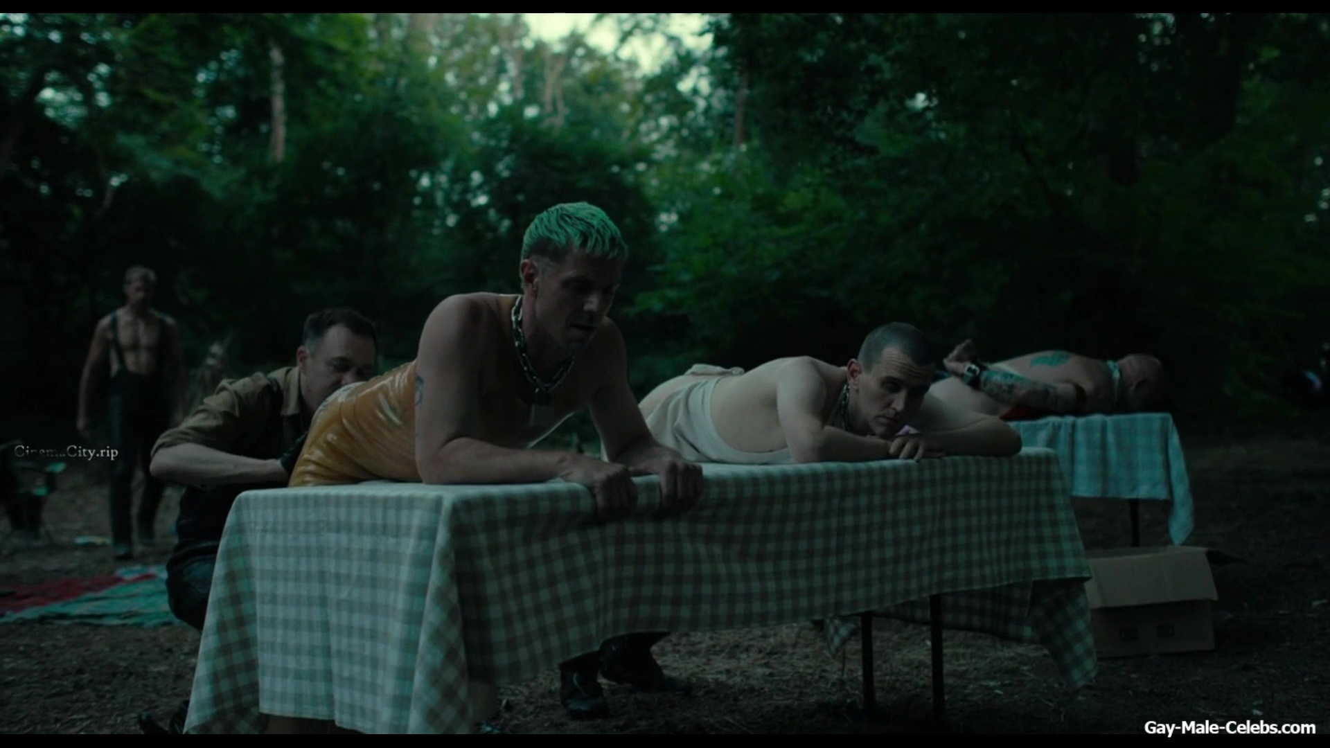 Jake Shears nude in Pillion