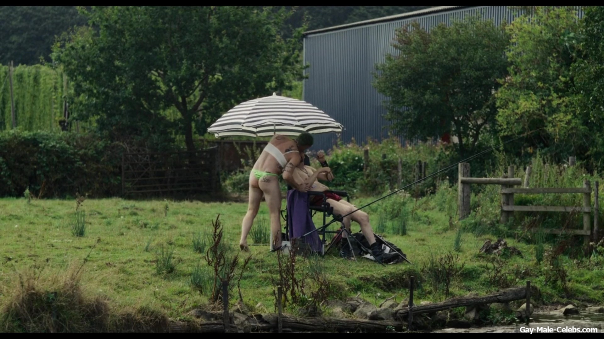 Jake Shears nude in Pillion