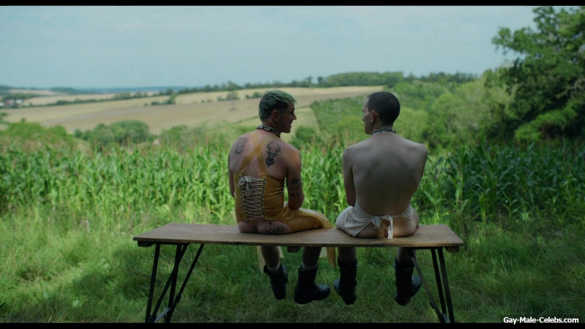 Jake Shears nude in Pillion