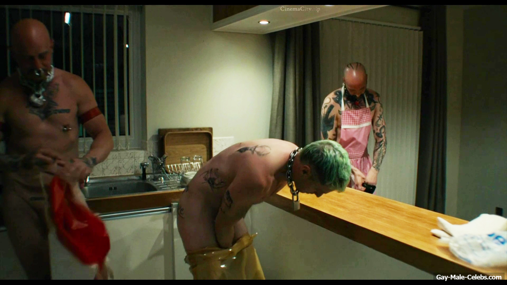 Jake Shears nude in Pillion