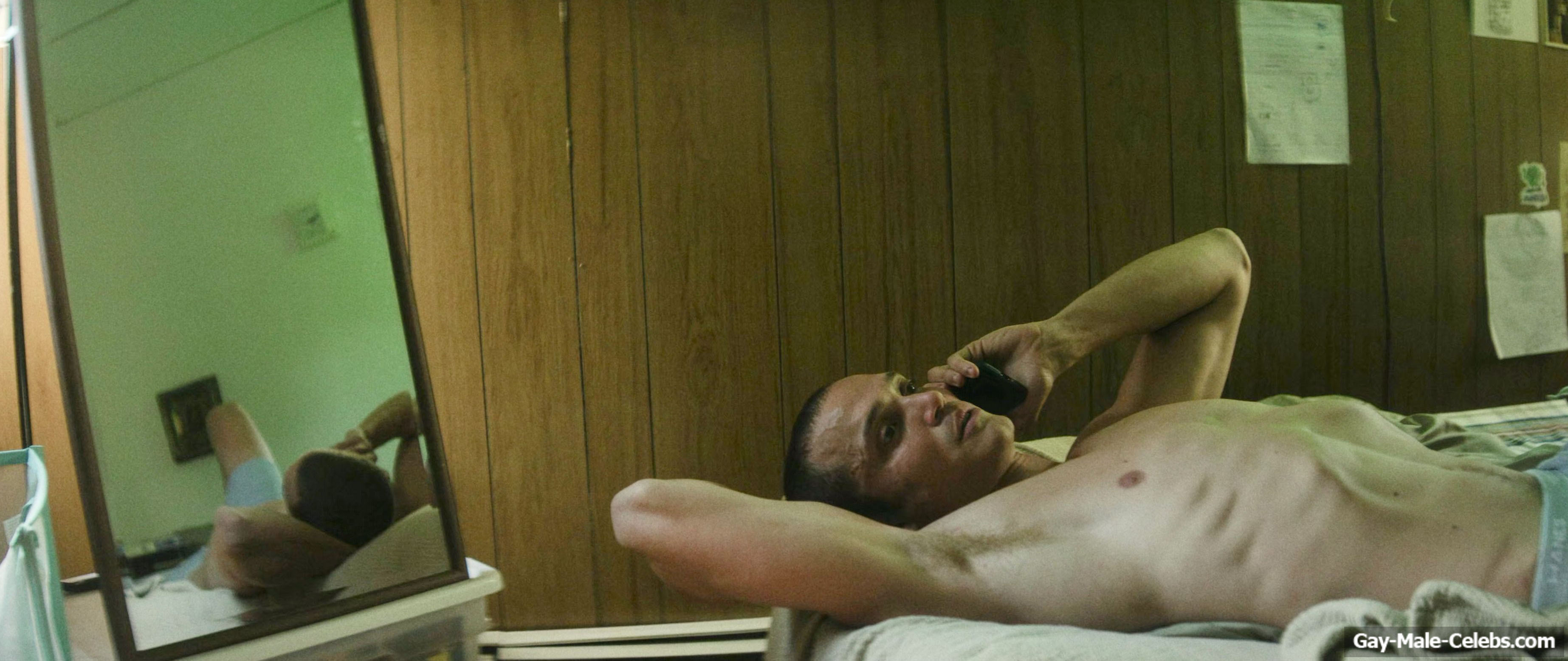 Karl Glusman shirtless