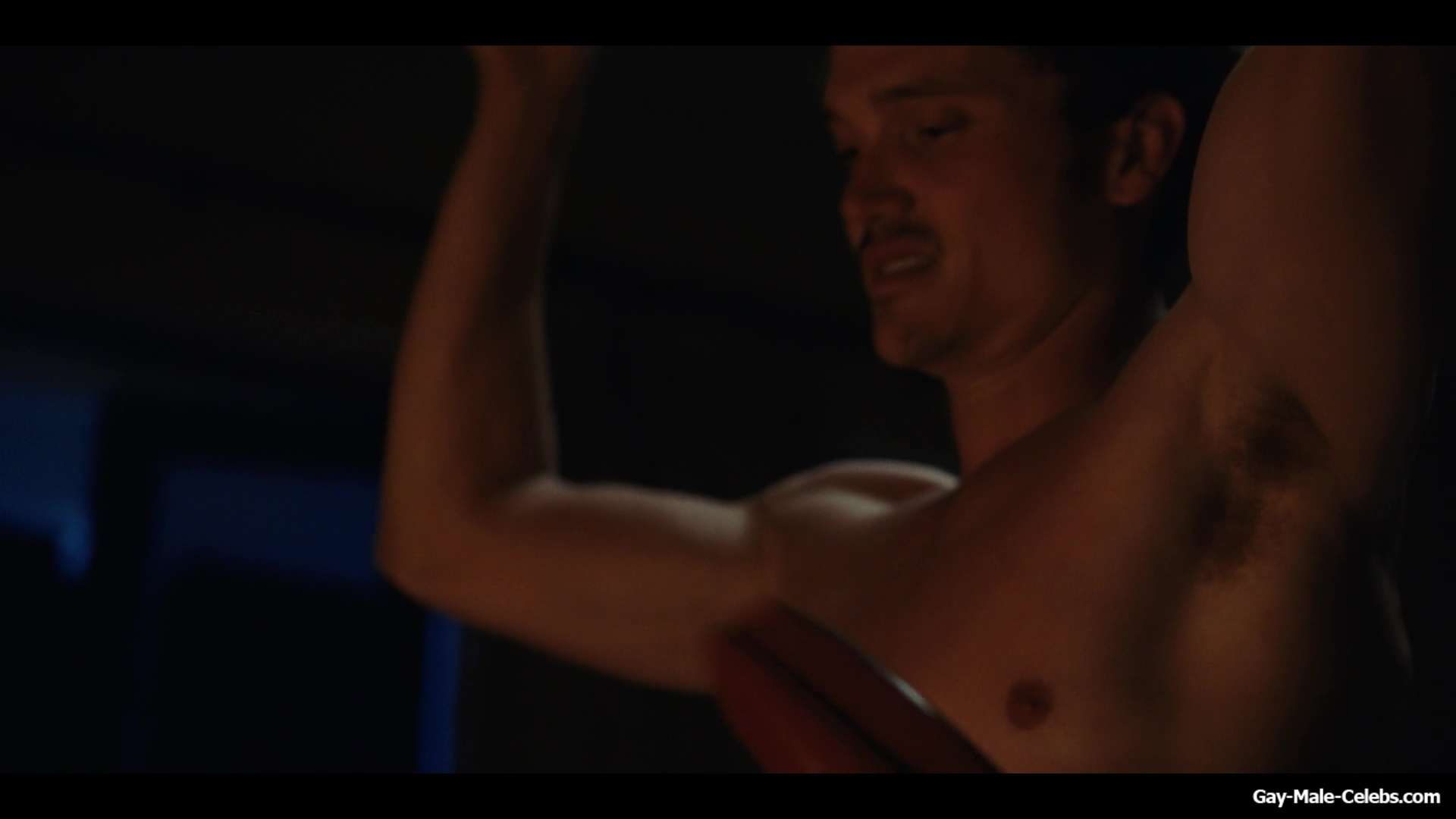 Karl Glusman nude in The Idol