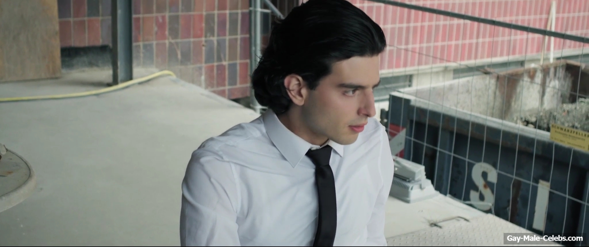 Nicolas Sidiropulos frontal nude in Goodnight Killer